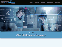 Tablet Screenshot of anselectromech.com